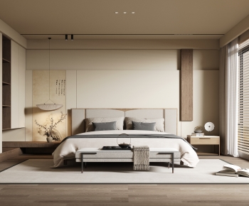 New Chinese Style Bedroom-ID:328040173