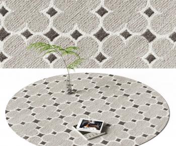 Modern Circular Carpet-ID:135875946