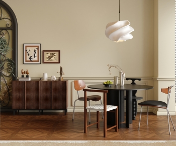 Modern Dining Table And Chairs-ID:539975885