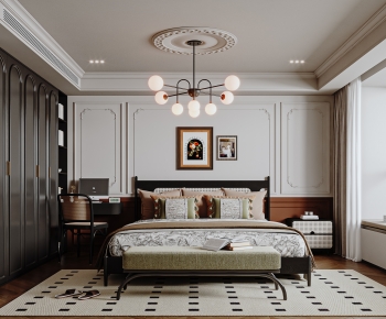 French Style Bedroom-ID:443777087