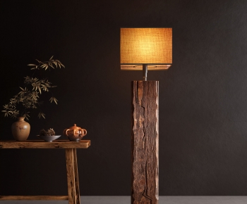 Wabi-sabi Style Floor Lamp-ID:971366884