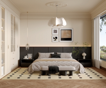 French Style Bedroom-ID:670046098