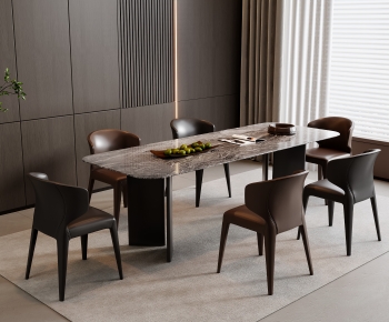 Modern Dining Table And Chairs-ID:794478898