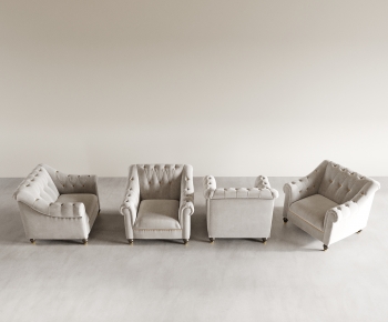 American Style Single Sofa-ID:572531945