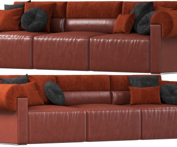 Modern Three-seat Sofa-ID:685812955