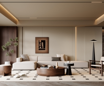 Modern A Living Room-ID:857276921