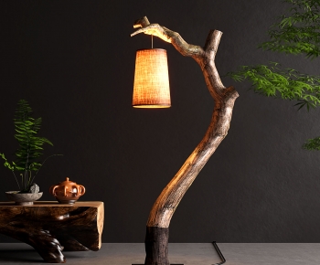 Wabi-sabi Style Floor Lamp-ID:880920898