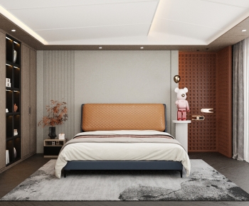 New Chinese Style Bedroom-ID:204501293