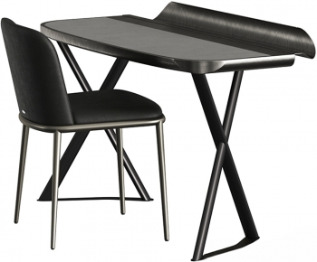 Modern Computer Desk And Chair-ID:847012046