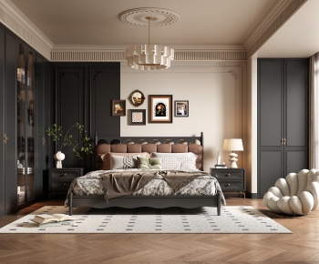 French Style Bedroom-ID:732115032