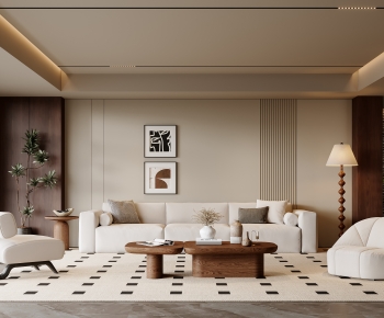 Modern A Living Room-ID:703154098