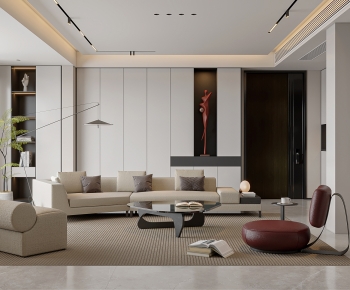 Modern A Living Room-ID:817554001