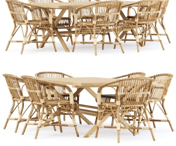 Wabi-sabi Style Outdoor Tables And Chairs-ID:999150331