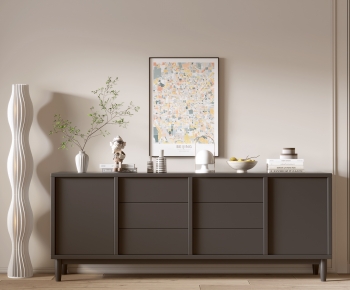 Modern Side Cabinet/Entrance Cabinet-ID:380836019