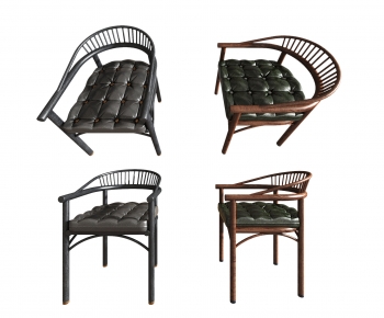 New Chinese Style Single Chair-ID:540405998