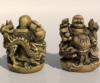 New Chinese Style Sculpture-ID:591430903