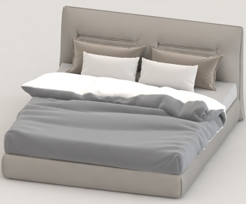 Modern Double Bed-ID:393996959