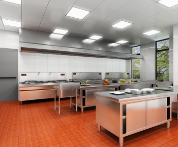 Modern Central Kitchen-ID:906308891