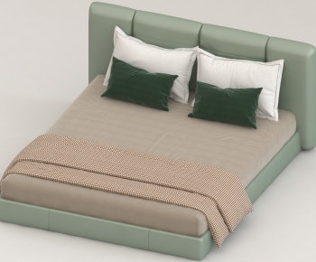 Modern Double Bed-ID:713869094