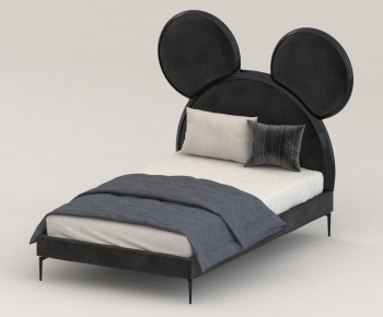 Modern Double Bed-ID:426609572