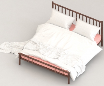 Modern Double Bed-ID:987868072