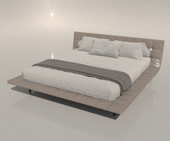 Modern Double Bed-ID:379362111