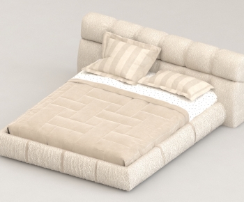 Modern Double Bed-ID:870208984