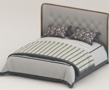 Modern Double Bed-ID:540924077