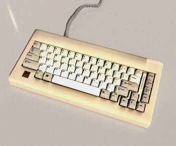 Retro Style Keyboard And Mouse-ID:532843115