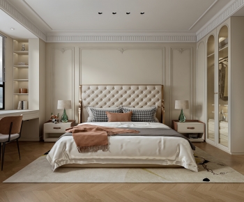 French Style Bedroom-ID:219475989