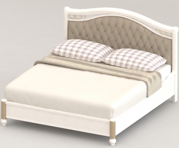 Modern Double Bed-ID:733714105