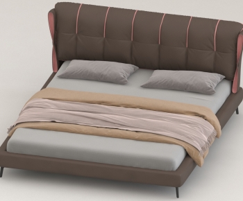 Modern Double Bed-ID:277544024