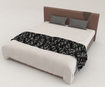 Modern Double Bed-ID:313158046