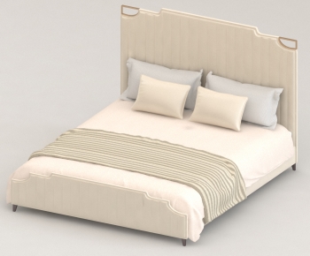 Modern Double Bed-ID:168948895