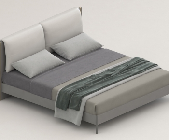 Modern Double Bed-ID:260093932