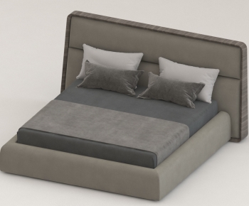 Modern Double Bed-ID:327518947