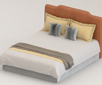 Modern Double Bed-ID:247462039