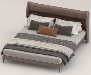 Modern Double Bed-ID:460648063