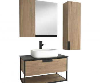 Modern Bathroom Cabinet-ID:664509063