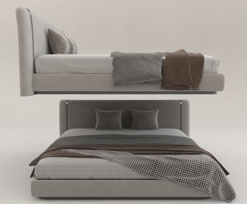 Modern Double Bed-ID:528109116