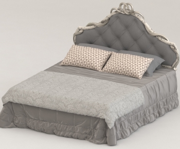 Modern Double Bed-ID:566445117