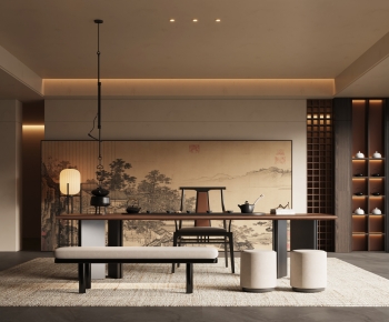 New Chinese Style Tea House-ID:539082057