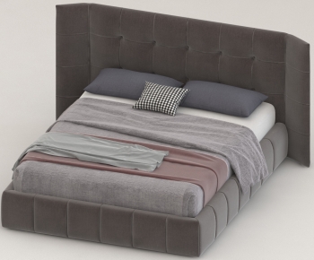 Modern Double Bed-ID:420160065