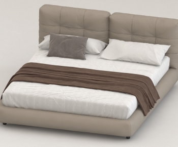 Modern Double Bed-ID:346760032