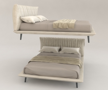 Modern Double Bed-ID:847111949