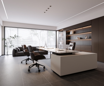 Modern Manager's Office-ID:973100798