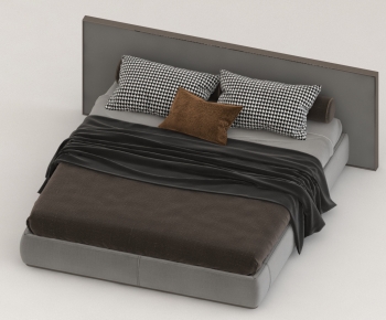 Modern Double Bed-ID:549030071