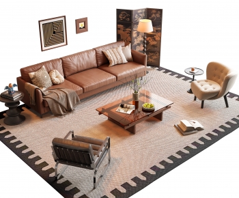 French Style Sofa Combination-ID:480793951