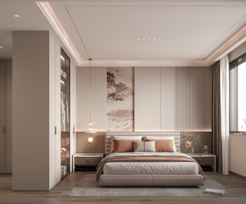 New Chinese Style Bedroom-ID:146889938