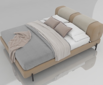 Modern Double Bed-ID:660094029